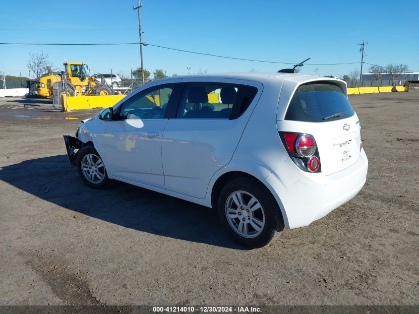 2016 Chevrolet Sonic Lt Auto VIN: 1G1JC6SG2G4105997 Lot: 41214010