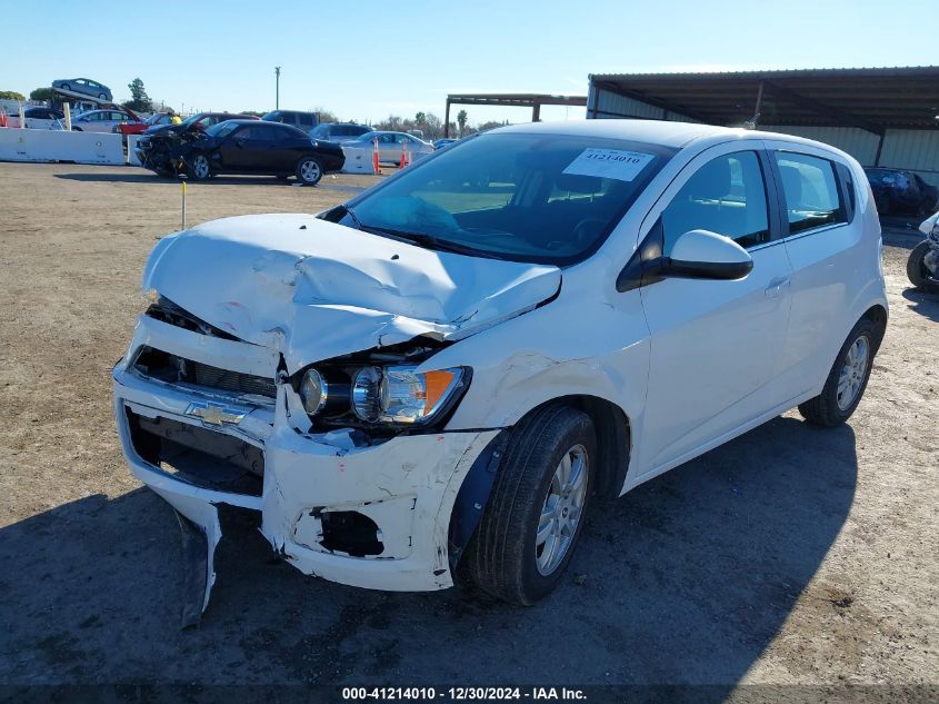 2016 Chevrolet Sonic Lt Auto VIN: 1G1JC6SG2G4105997 Lot: 41214010