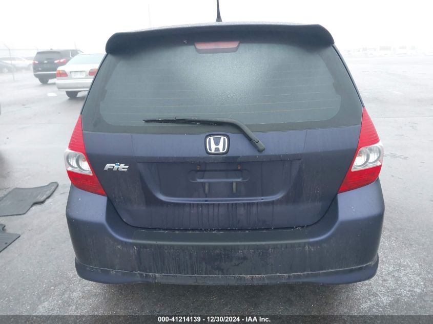 2008 Honda Fit Sport VIN: JHMGD38608S036542 Lot: 41214139