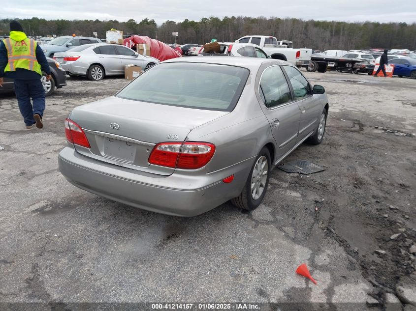 2000 Infiniti I30 Luxury/Touring VIN: JNKCA31A5YT121036 Lot: 41214157