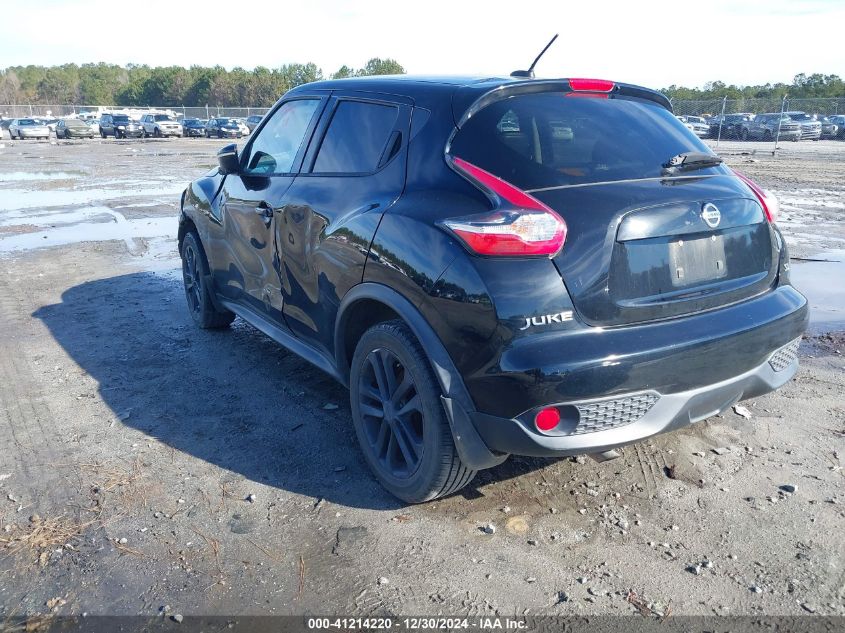 2015 Nissan Juke Sl VIN: JN8AF5MR6FT508686 Lot: 41214220