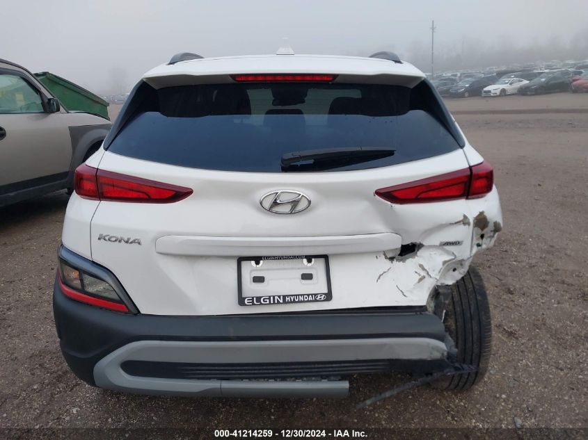 2023 Hyundai Kona Sel VIN: KM8K6CAB3PU002414 Lot: 41214259