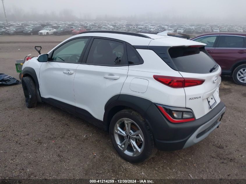 2023 Hyundai Kona Sel VIN: KM8K6CAB3PU002414 Lot: 41214259