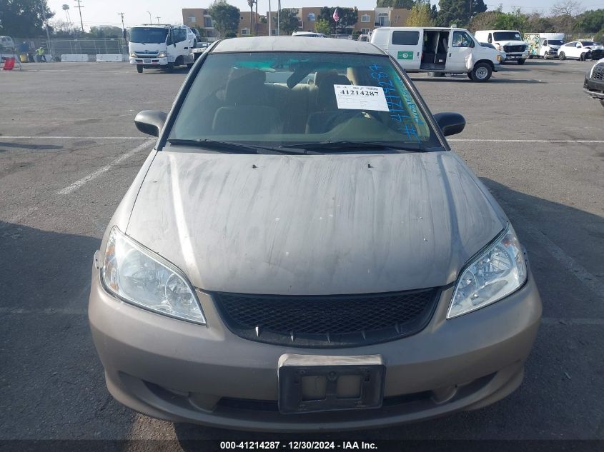 2004 Honda Civic Lx VIN: JHMES15594S000744 Lot: 41214287