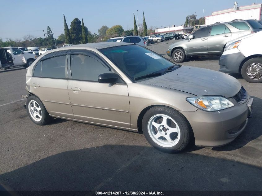 2004 Honda Civic Lx VIN: JHMES15594S000744 Lot: 41214287