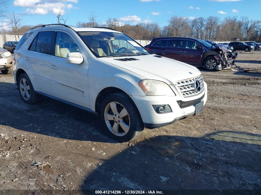 2009 Mercedes-Benz Ml 350 4Matic VIN: 4JGBB86E79A457024 Lot: 41214296