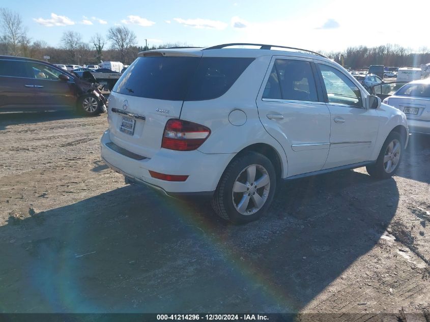 2009 Mercedes-Benz Ml 350 4Matic VIN: 4JGBB86E79A457024 Lot: 41214296