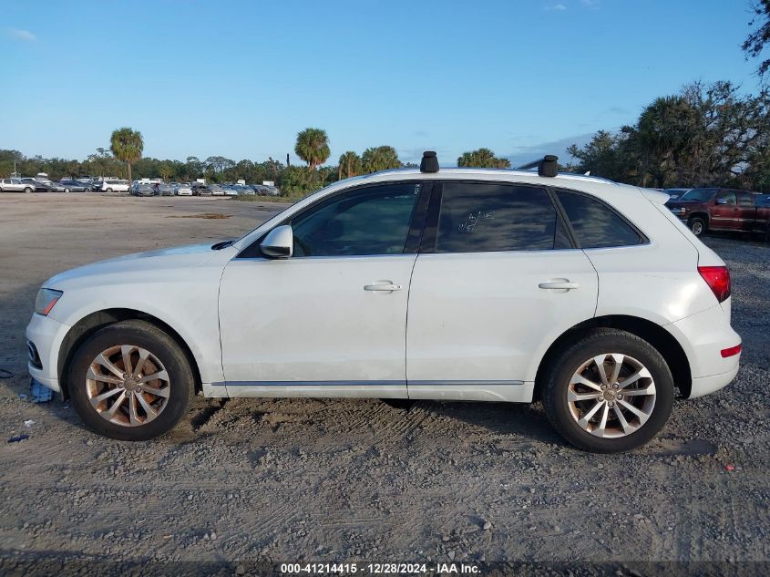 2014 Audi Q5 2.0T Premium VIN: WA1LFAFP0EA107776 Lot: 41214415