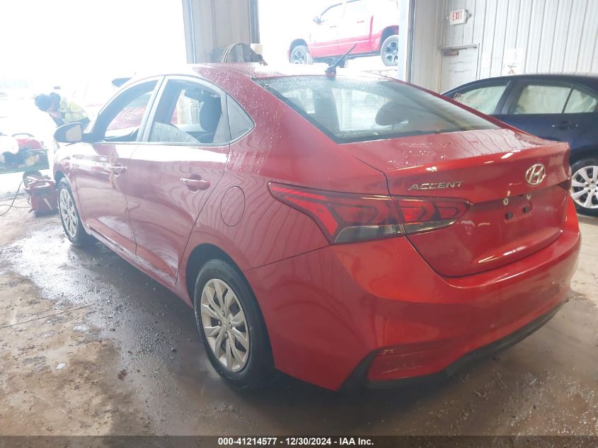 2019 Hyundai Accent Se VIN: 3KPC24A38KE058973 Lot: 41214577