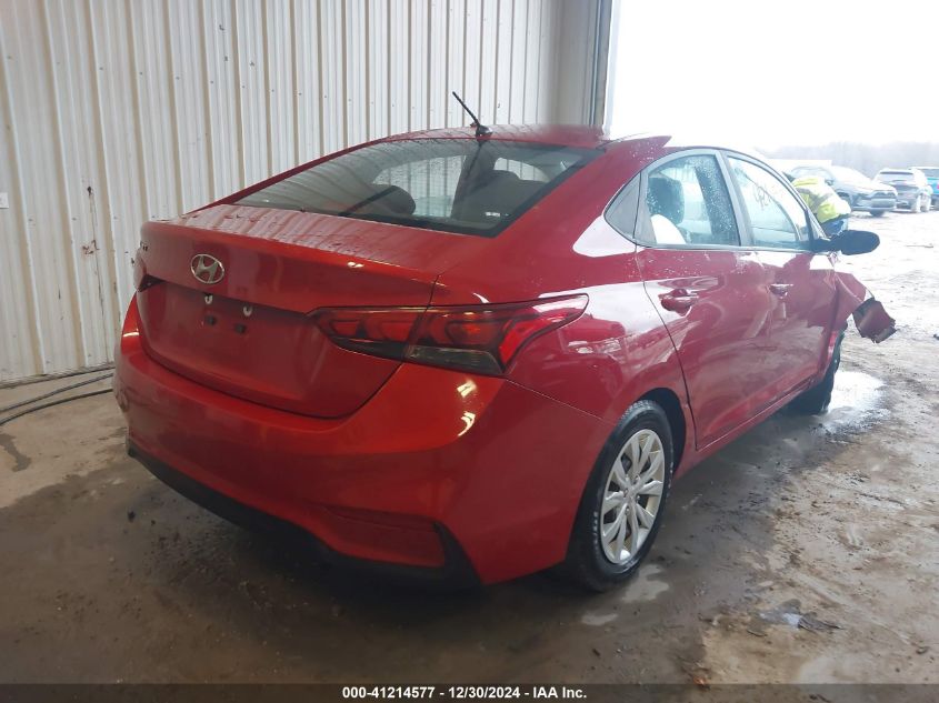 2019 Hyundai Accent Se VIN: 3KPC24A38KE058973 Lot: 41214577