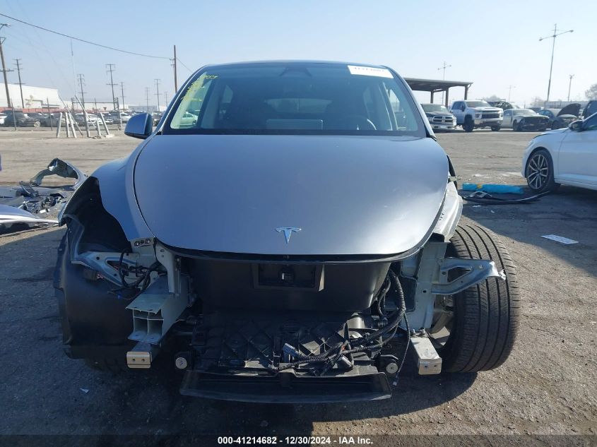 2024 Tesla Model Y Long Range Dual Motor All-Wheel Drive/Rwd VIN: 7SAYGDED5RF193622 Lot: 41214682