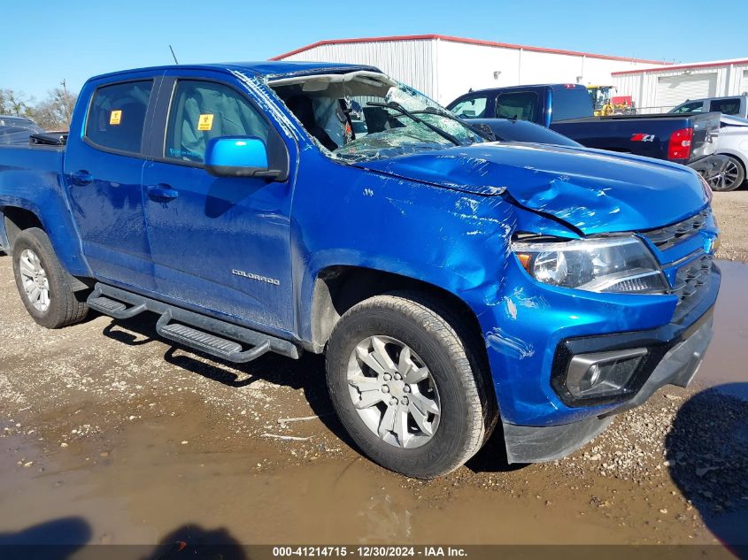 2022 Chevrolet Colorado 2Wd Short Box Lt VIN: 1GCGSCEA6N1278124 Lot: 41214715