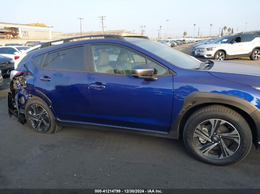 2024 Subaru Crosstrek Premium VIN: JF2GUADC8R8860192 Lot: 41214799