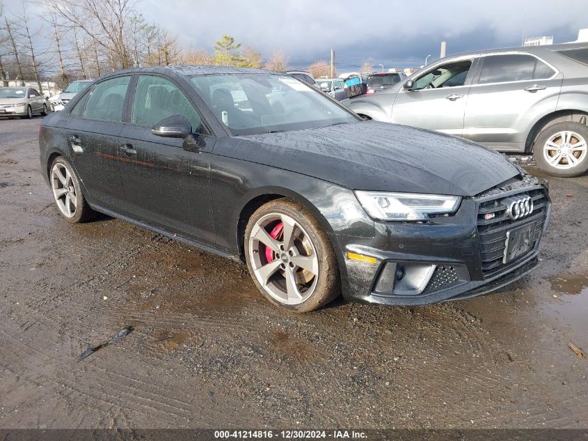 2019 Audi S4 3.0T Premium VIN: WAUB4AF45KA096103 Lot: 41214816