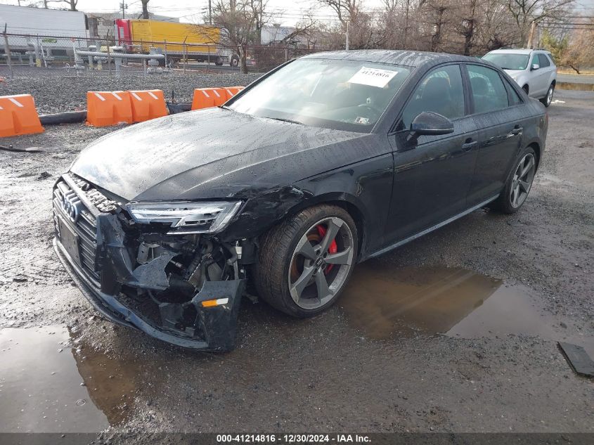 2019 Audi S4 3.0T Premium VIN: WAUB4AF45KA096103 Lot: 41214816