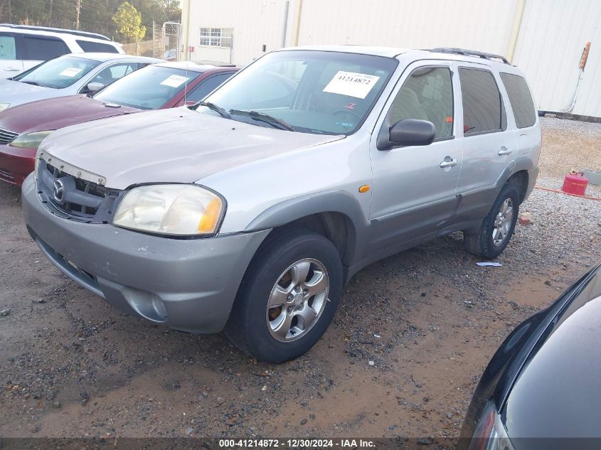 2001 Mazda Tribute Es V6/Lx V6 VIN: 4F2YU09191KM29551 Lot: 41214872