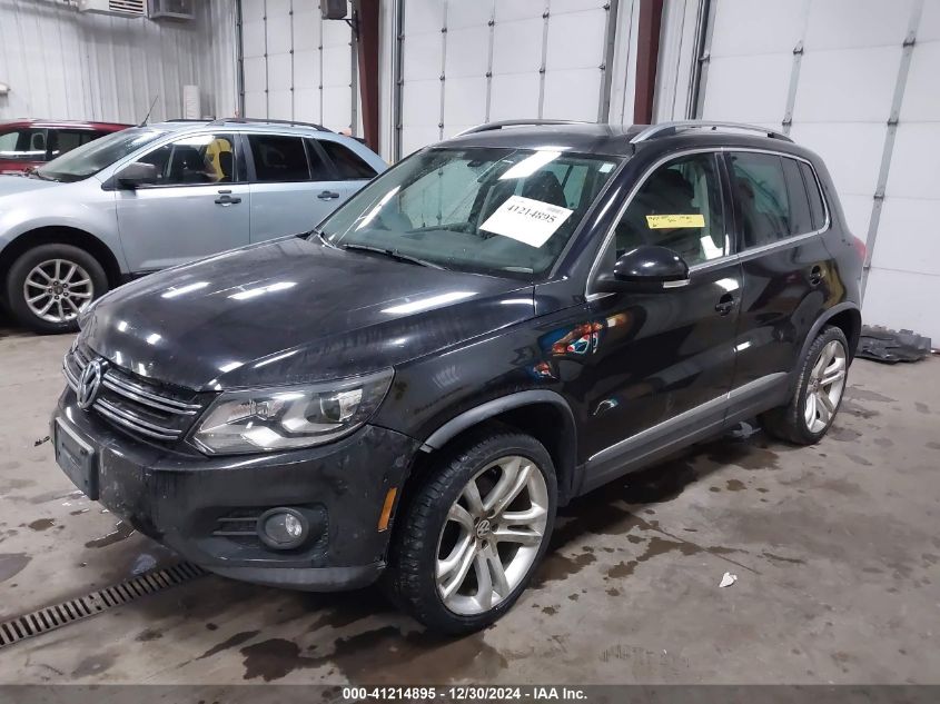 2012 Volkswagen Tiguan Sel VIN: WVGBV7AX9CW604285 Lot: 41214895