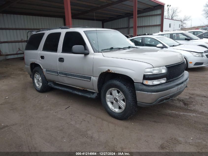 2004 Chevrolet Tahoe Ls VIN: 1GNEK13Z94J205954 Lot: 41214954