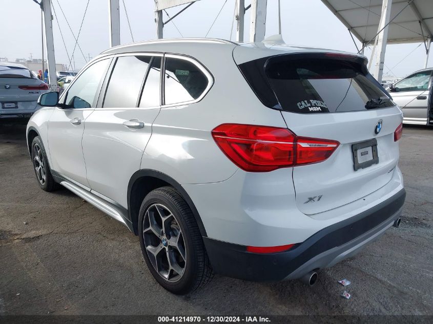 2019 BMW X1 Sdrive28I VIN: WBXHU7C5XK3H46180 Lot: 41214970