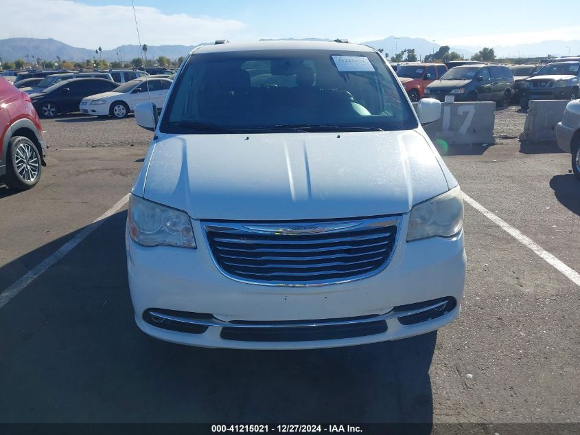 2012 Chrysler Town & Country Touring VIN: 2C4RC1BG2CR423395 Lot: 41215021