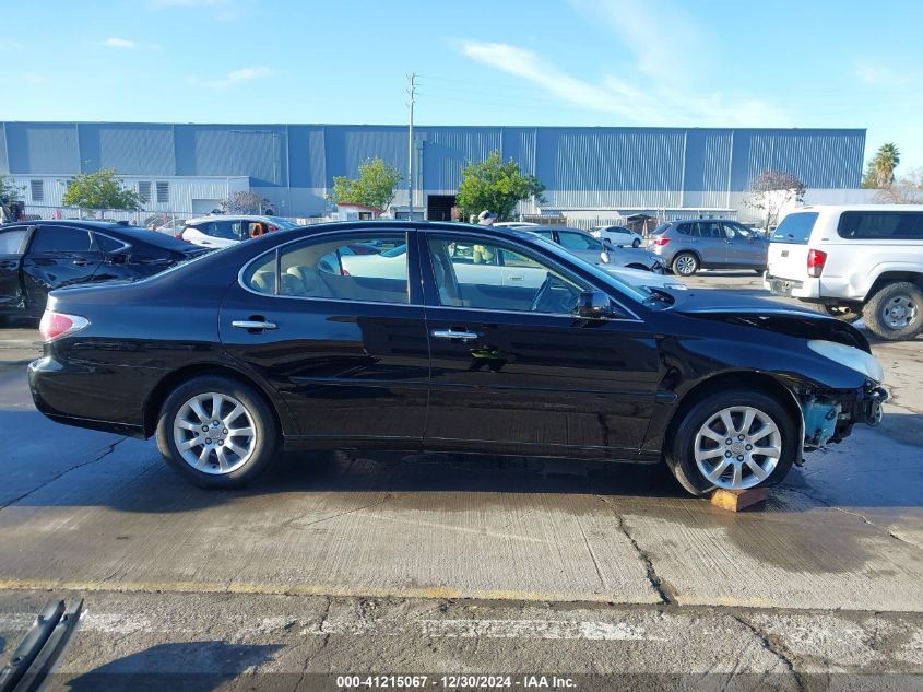 2003 Lexus Es 300 VIN: JTHBF30G330128662 Lot: 41215067