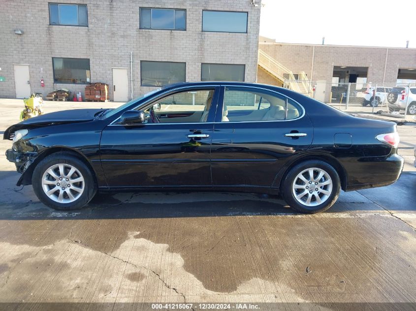 2003 Lexus Es 300 VIN: JTHBF30G330128662 Lot: 41215067