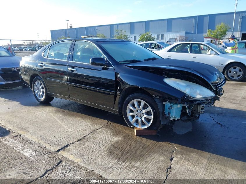 2003 Lexus Es 300 VIN: JTHBF30G330128662 Lot: 41215067