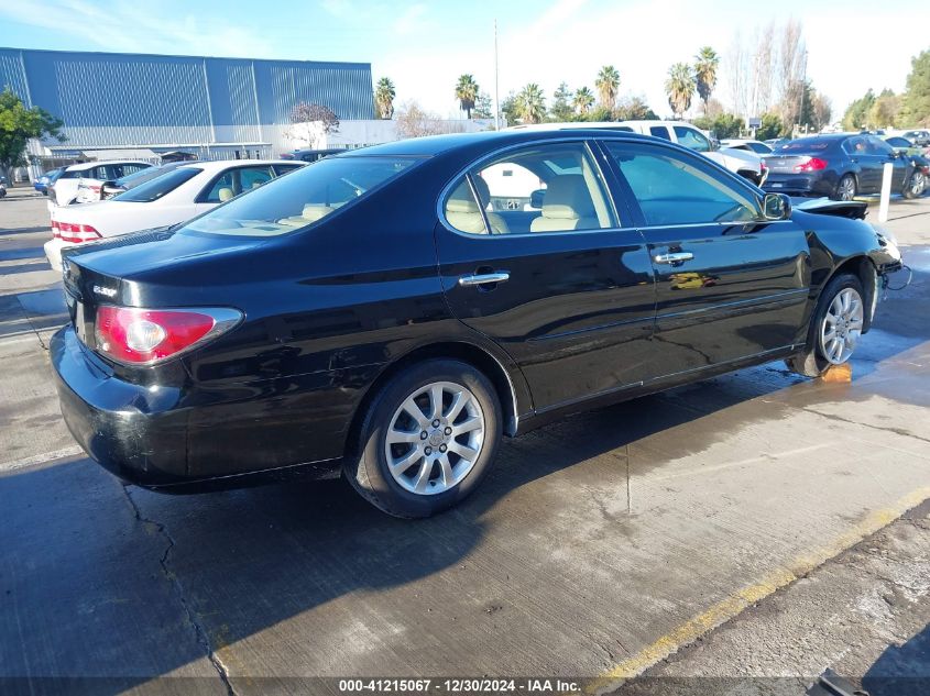 2003 Lexus Es 300 VIN: JTHBF30G330128662 Lot: 41215067