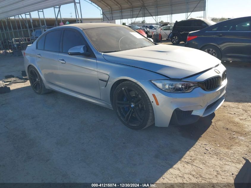 2015 BMW M3 VIN: WBS3C9C58FP804233 Lot: 41215074