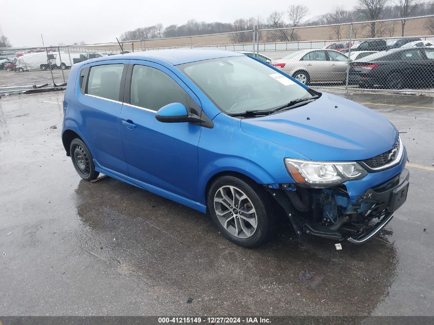 2020 Chevrolet Sonic Fwd Lt 5-Door VIN: 1G1JD6SB4L4107200 Lot: 41215149