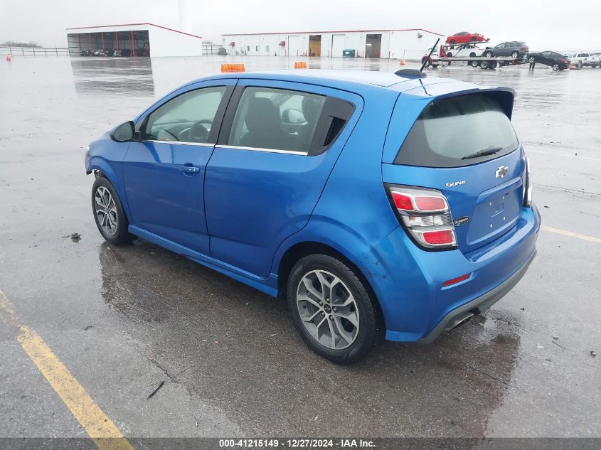 2020 Chevrolet Sonic Fwd Lt 5-Door VIN: 1G1JD6SB4L4107200 Lot: 41215149