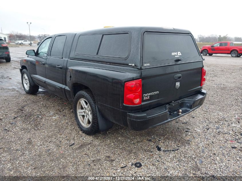 2007 Dodge Dakota Slt VIN: 1D7HW48K47S128065 Lot: 41215201