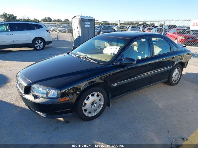 2001 Volvo S80 VIN: YV1TS94DX11193837 Lot: 41215271