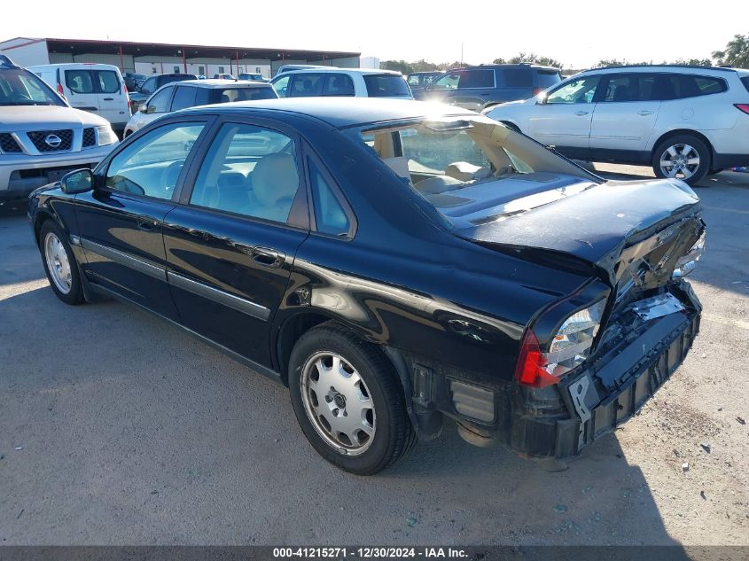 2001 Volvo S80 VIN: YV1TS94DX11193837 Lot: 41215271