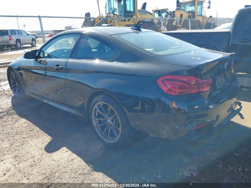 2019 BMW M4 VIN: WBS4Y9C59KAG67020 Lot: 41215282