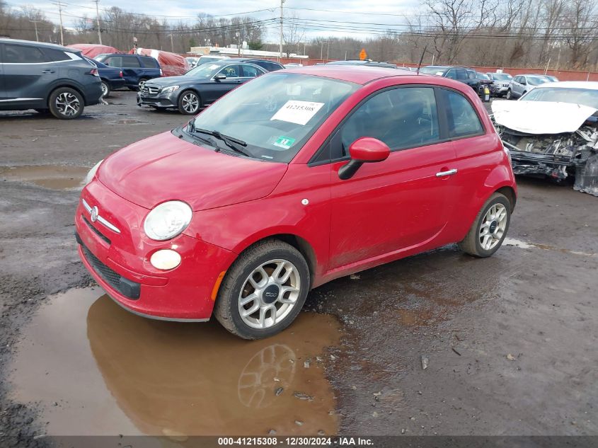 2012 Fiat 500 Pop VIN: 3C3CFFARXCT335127 Lot: 41215308