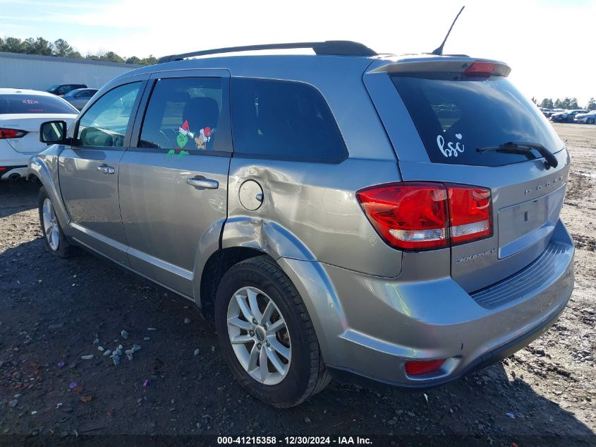 2016 Dodge Journey Sxt VIN: 3C4PDCBB0GT250130 Lot: 41215358