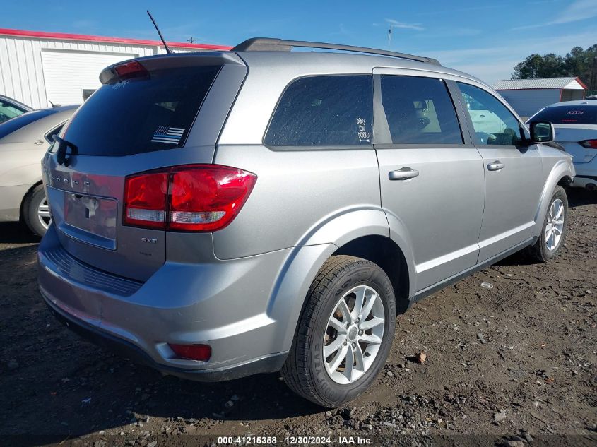 2016 Dodge Journey Sxt VIN: 3C4PDCBB0GT250130 Lot: 41215358