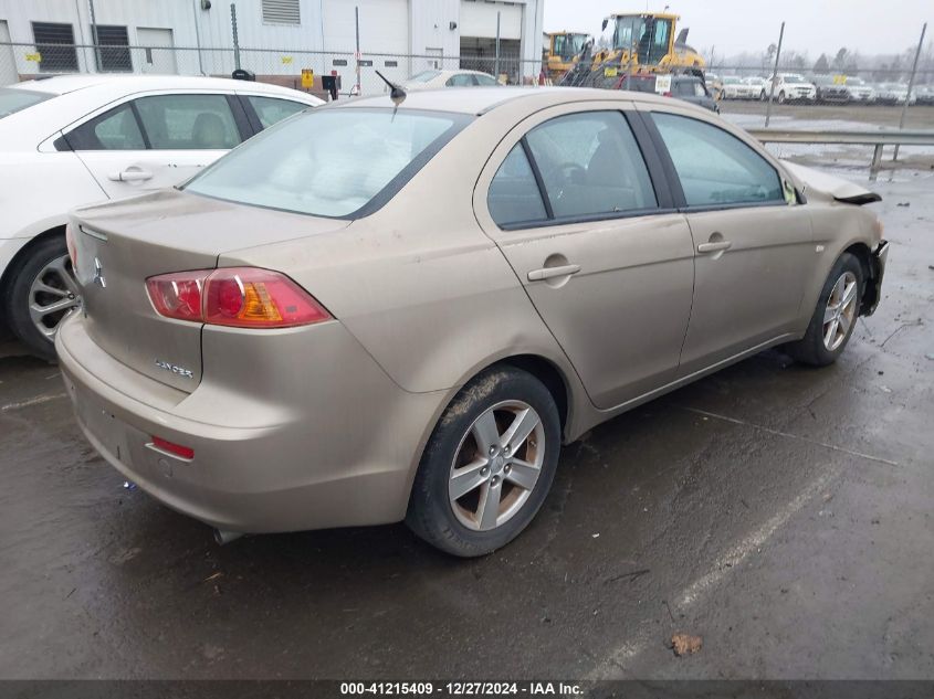 2008 Mitsubishi Lancer De/Es VIN: JA3AU26U88U010857 Lot: 41215409