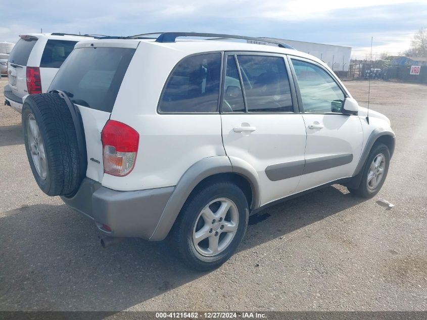 2001 Toyota Rav4 VIN: JTEHH20V910040383 Lot: 41215452