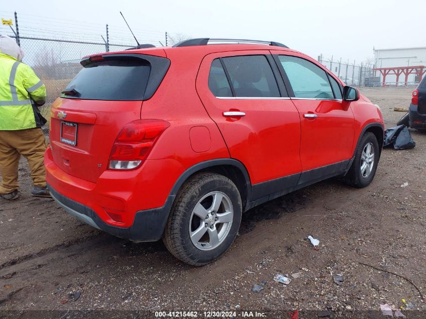 2018 Chevrolet Trax 1Lt VIN: 3GNCJLSB2JL274693 Lot: 41215462