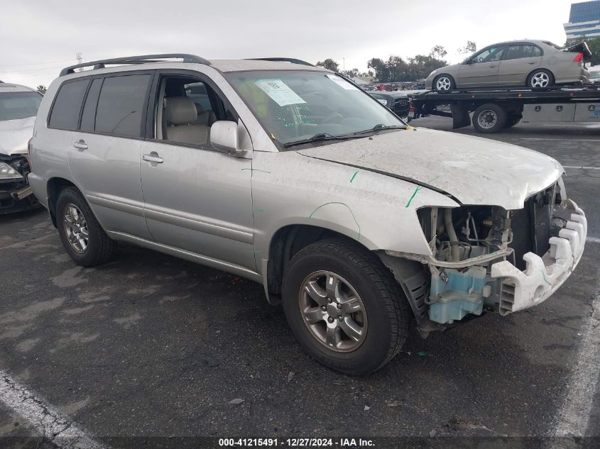 2004 Toyota Highlander V6 VIN: JTEDP21A640019797 Lot: 41215491