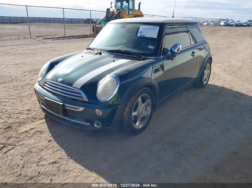 2006 Mini Cooper VIN: WMWRC335X6TJ75609 Lot: 41215519