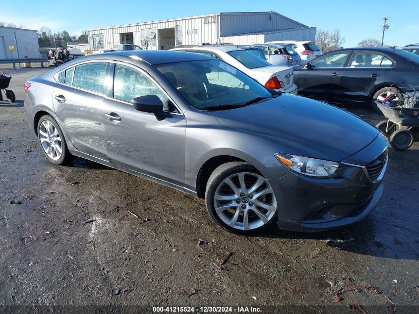 2016 Mazda Mazda6 I Touring VIN: JM1GJ1V52G1416075 Lot: 41215524