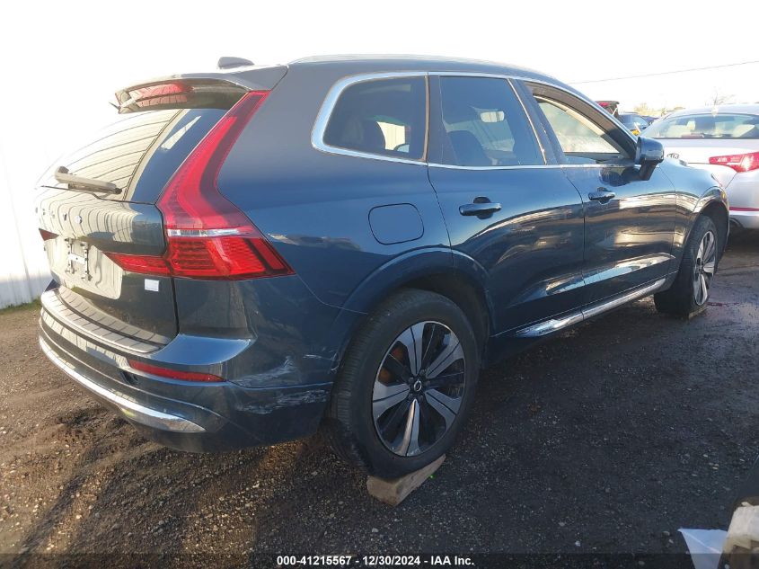 2023 Volvo Xc60 Recharge Plug-In Hybrid T8 Plus Bright Theme VIN: YV4H60DE7P1259514 Lot: 41215567