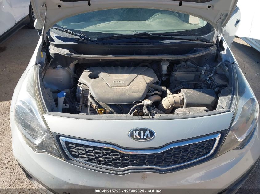 2013 Kia Rio Ex/Sx VIN: KNADN4A3XD6193504 Lot: 41215723