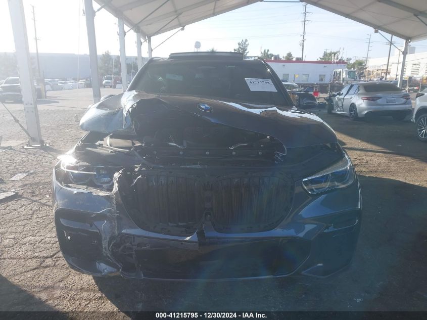 2022 BMW X5 M50I VIN: 5UXJU4C01N9J87147 Lot: 41215795