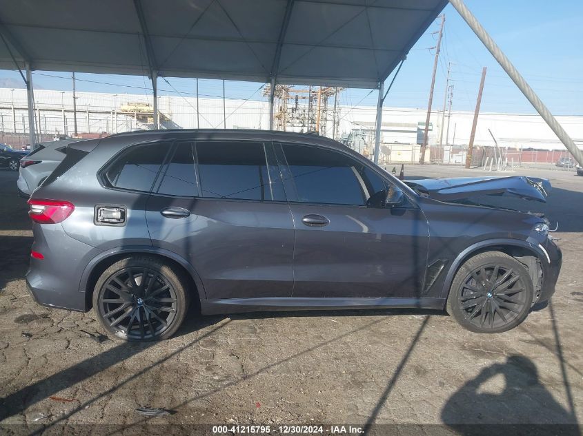 2022 BMW X5 M50I VIN: 5UXJU4C01N9J87147 Lot: 41215795