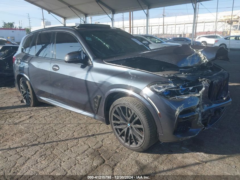 2022 BMW X5 M50I VIN: 5UXJU4C01N9J87147 Lot: 41215795