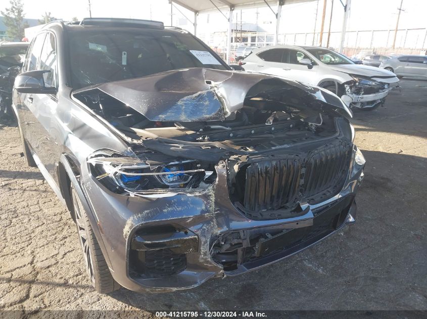 2022 BMW X5 M50I VIN: 5UXJU4C01N9J87147 Lot: 41215795